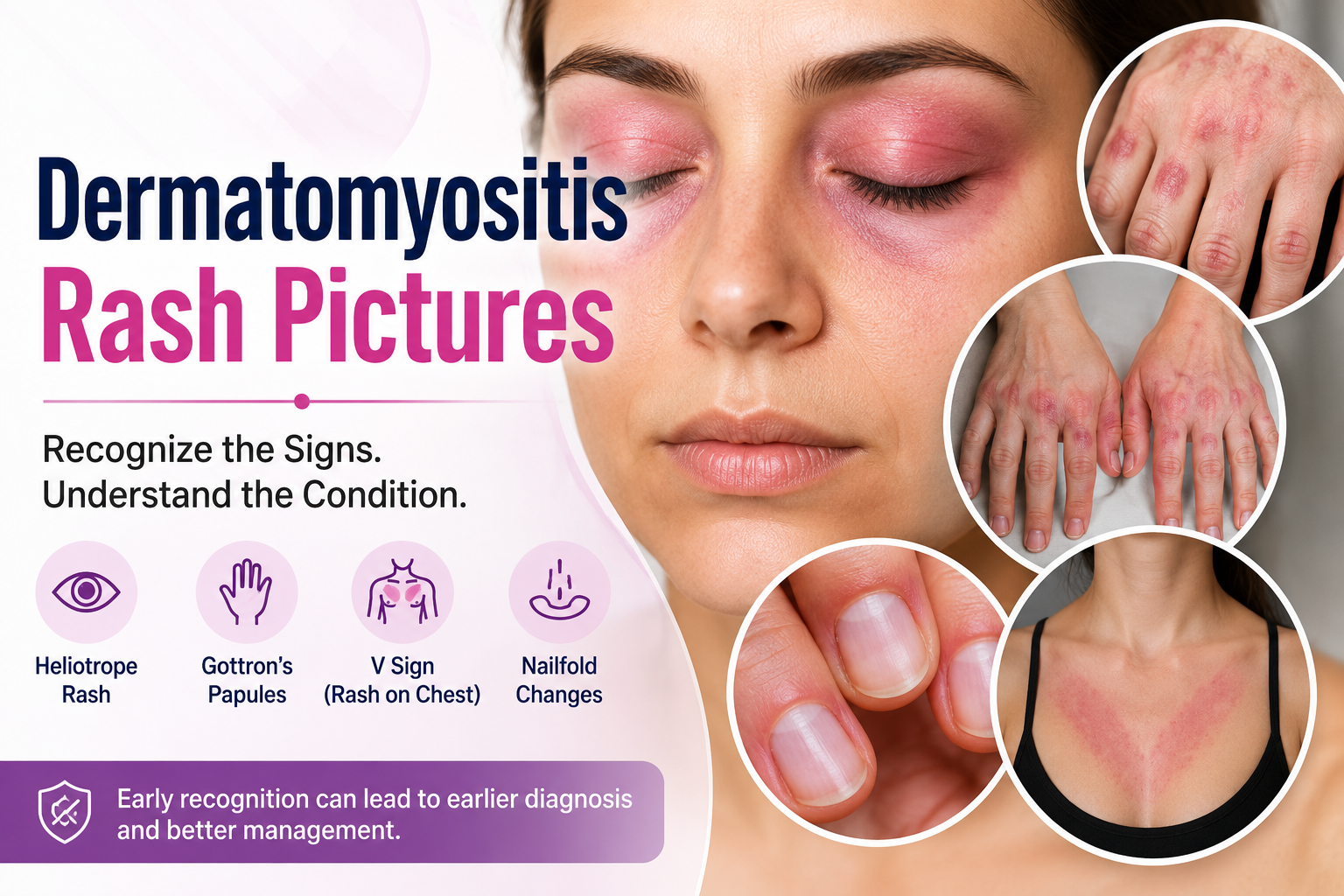 dermatomyositis rash pictures
