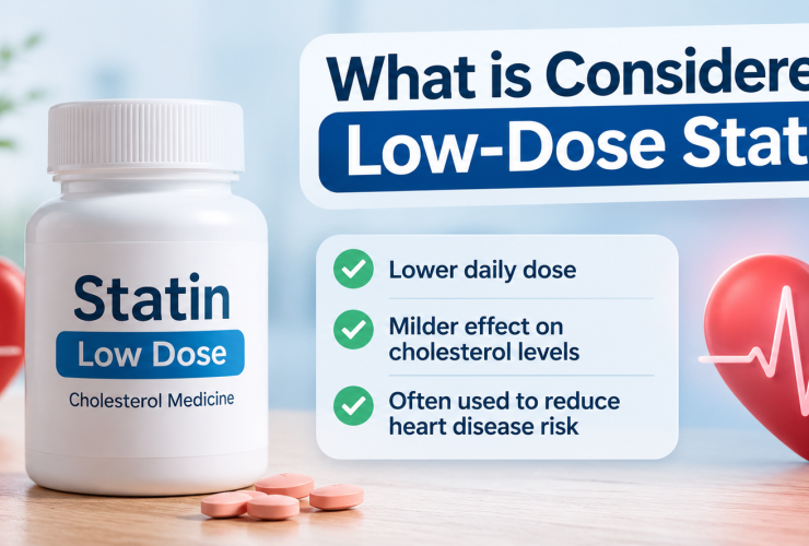 What is considered a low-dose statin