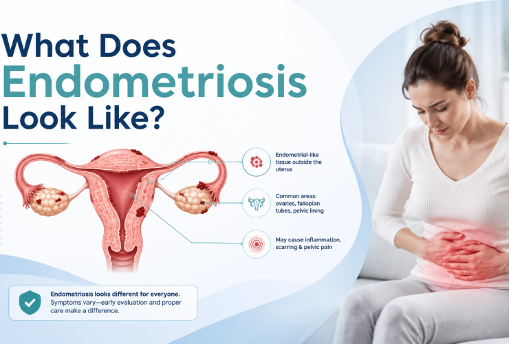 what does endometriosis look like