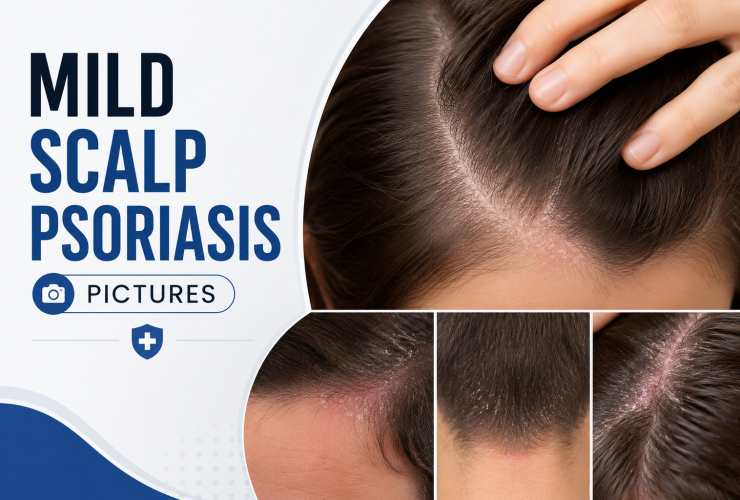 mild scalp psoriasis pictures