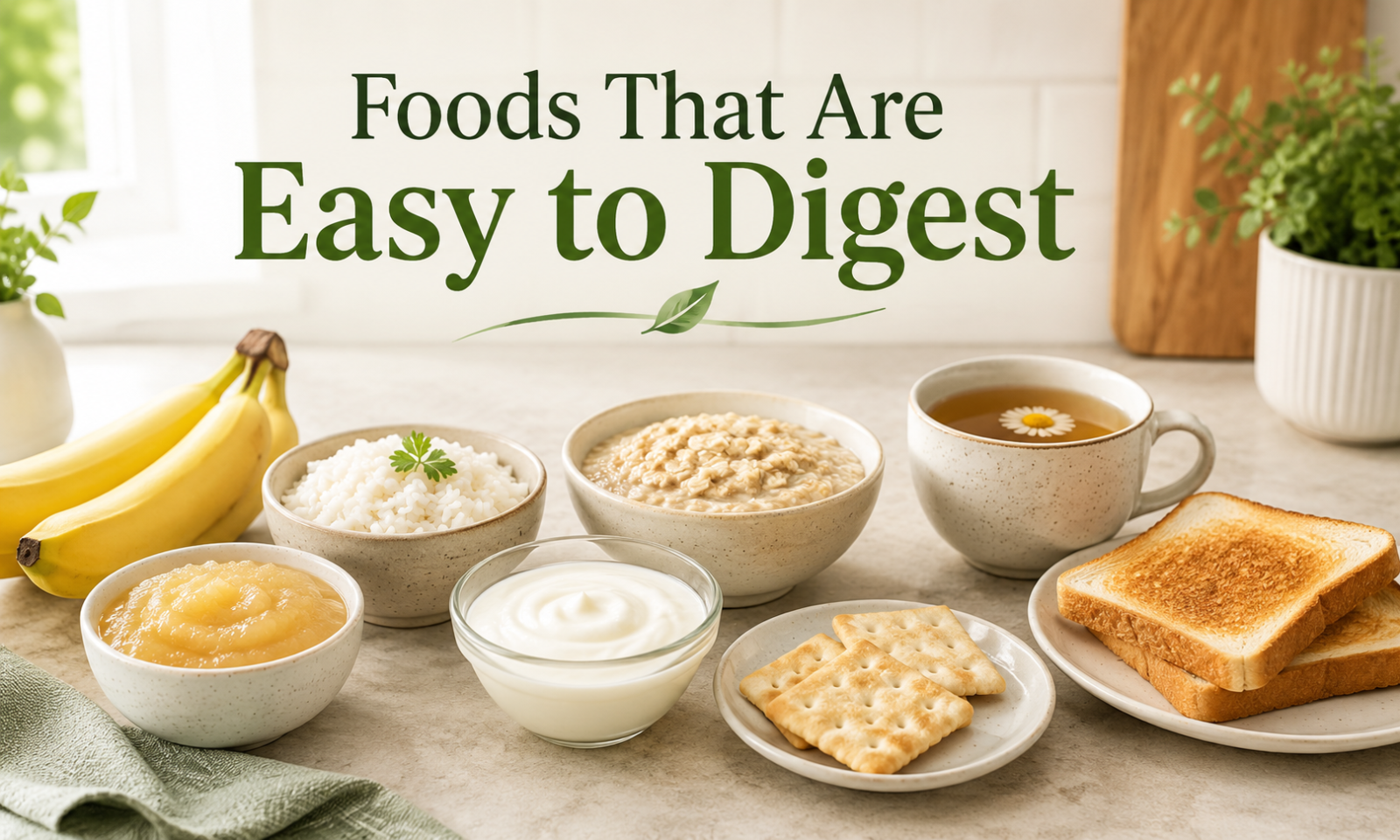 foods that are easy to digest