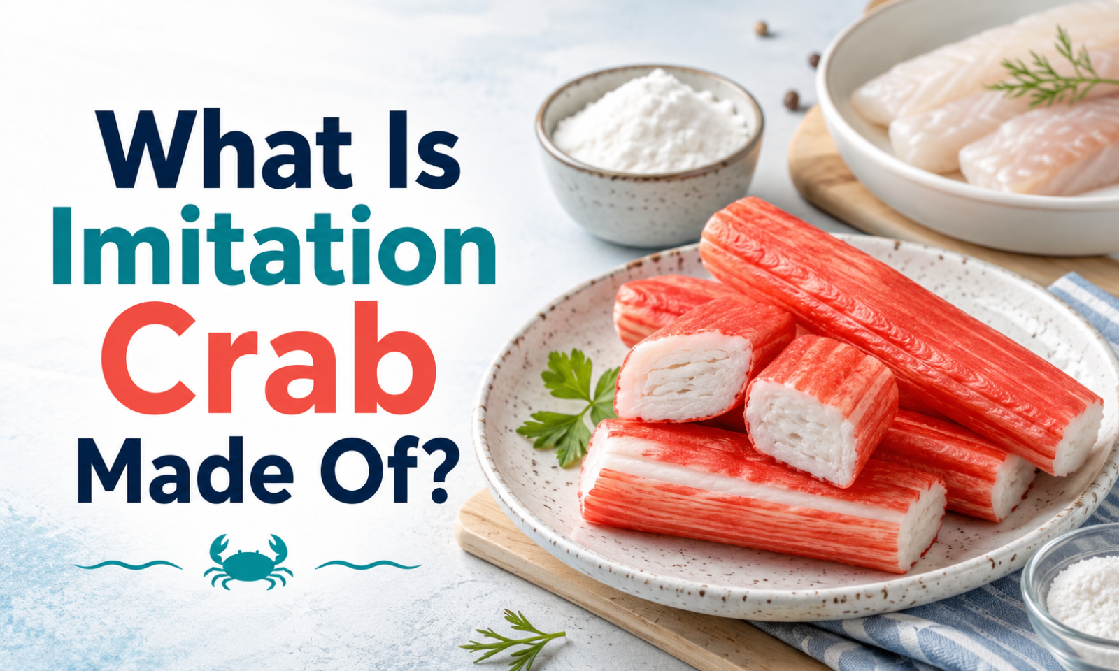 what is imitation crab made of