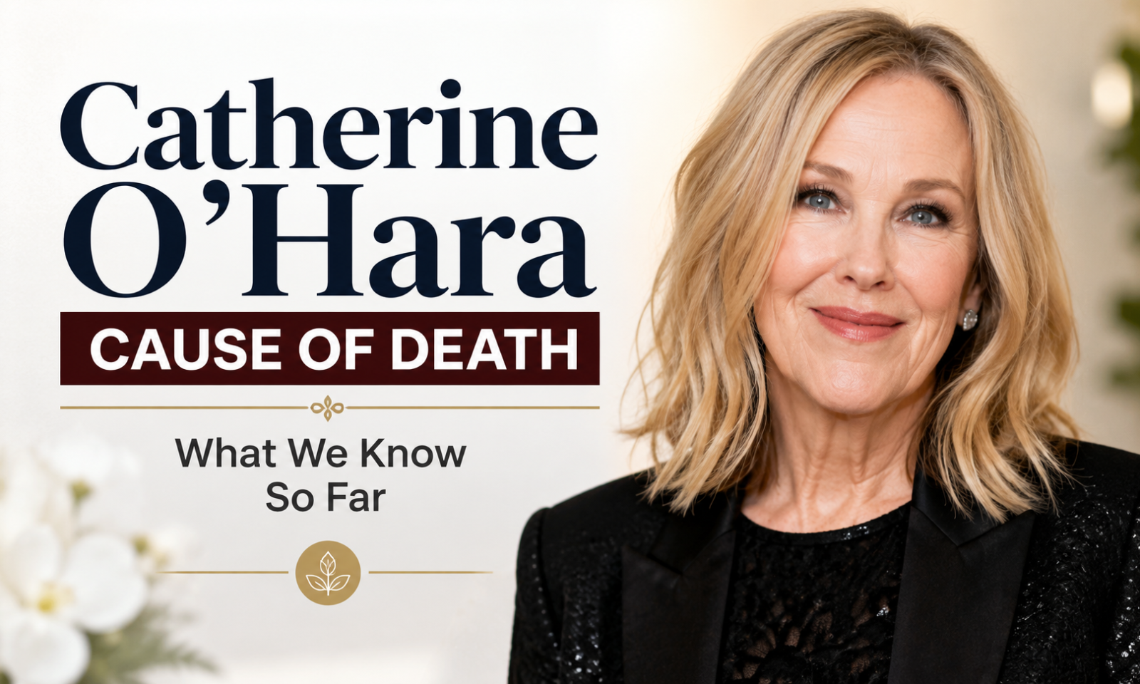 Catherine O'Hara Cause of Death